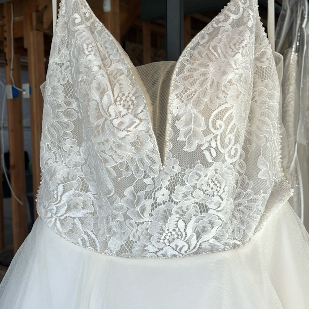 Beloved tulle tiered ball gown